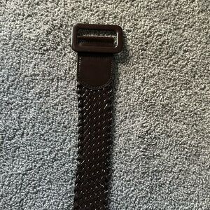 Brown waist belt